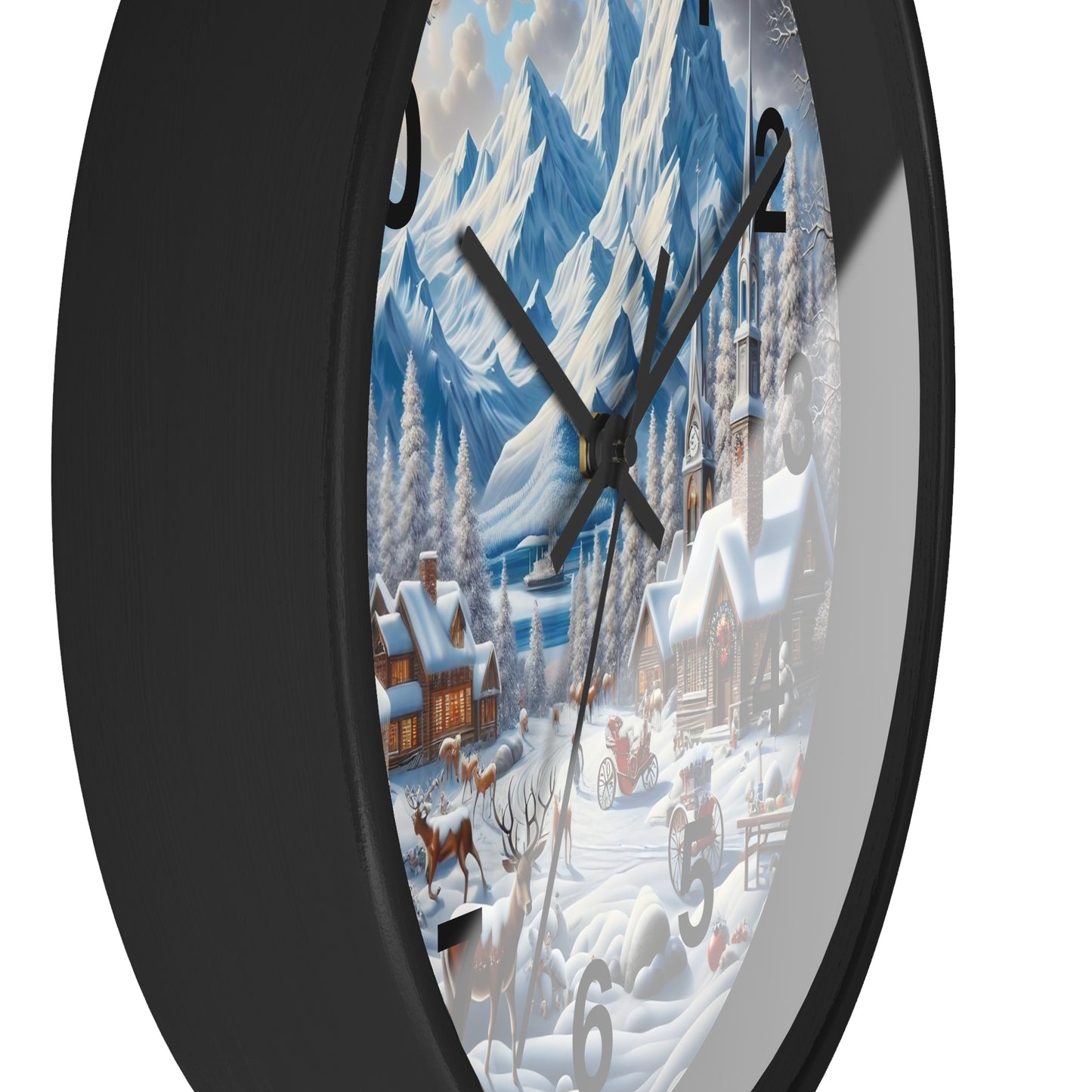 Wall Clock - Winter 129