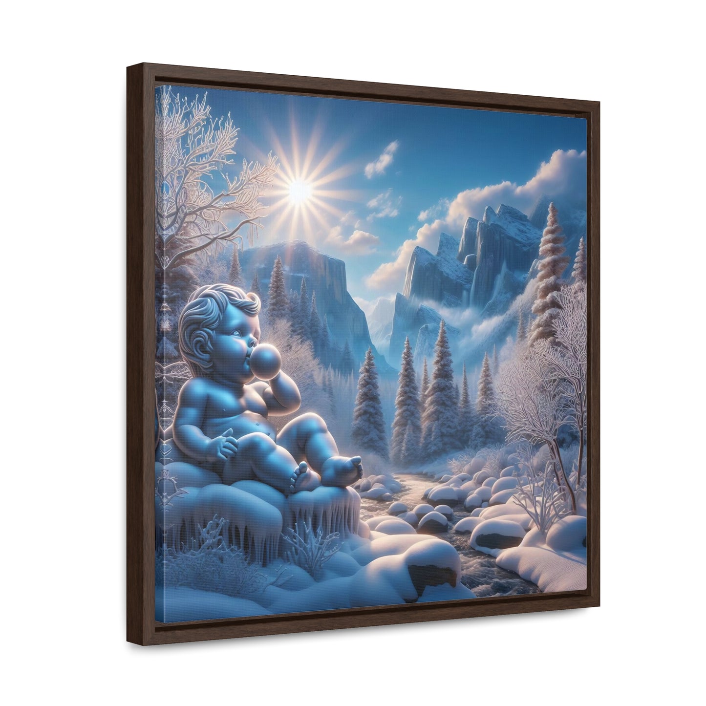 Framed Gallery Canvas Wrap - Winter 119