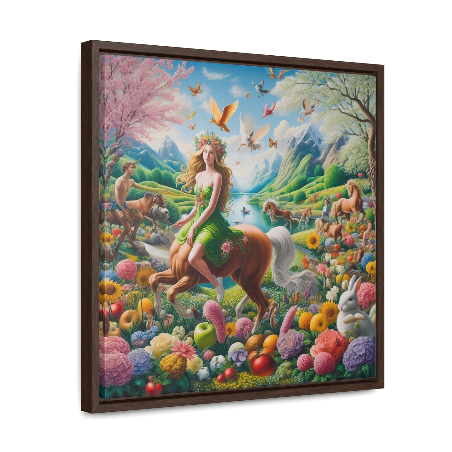 Framed Gallery Canvas Wrap - Spring 9