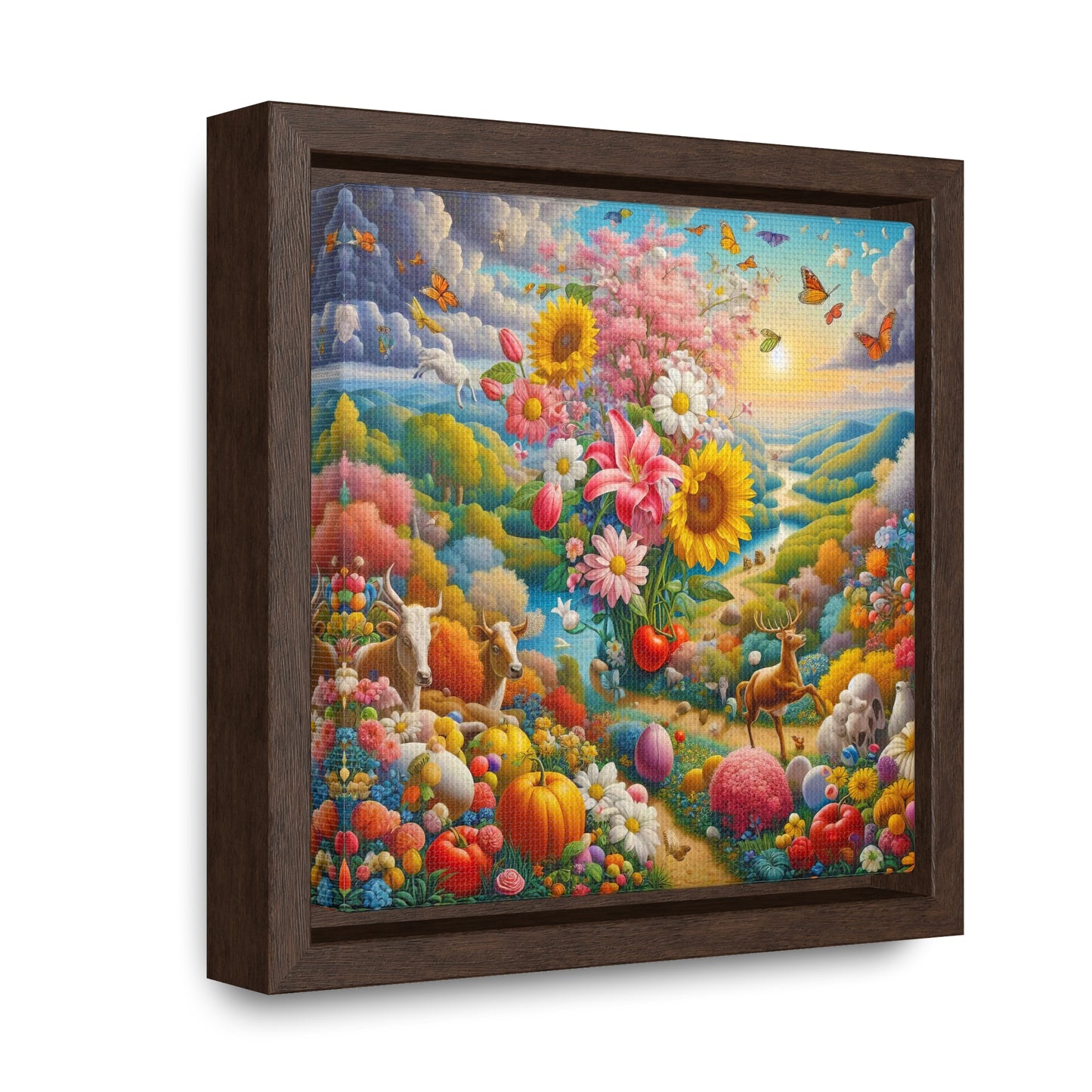 Framed Gallery Canvas Wrap - Spring 40