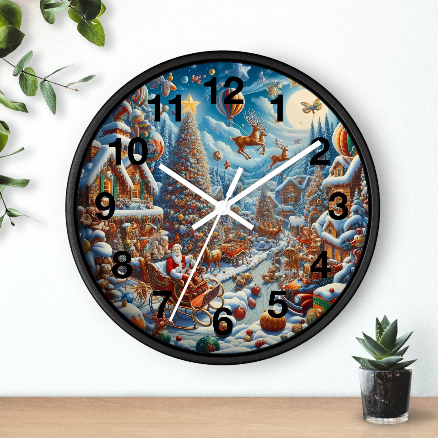 Wall Clock - Winter 103