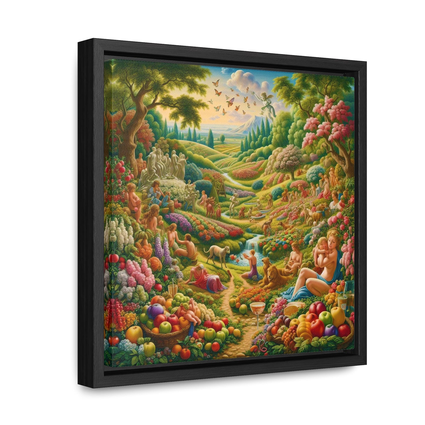 Framed Gallery Canvas Wrap - Spring 5