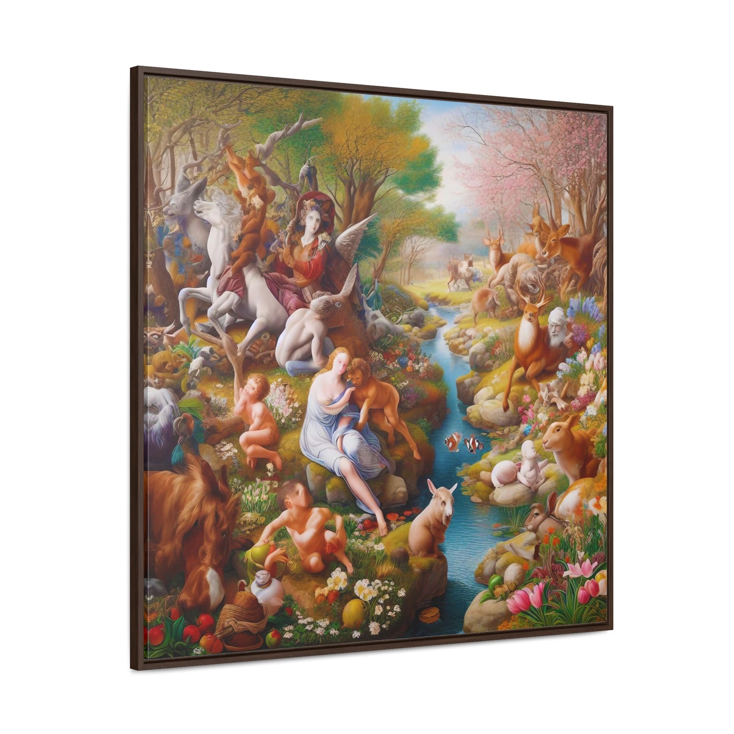 Framed Gallery Canvas Wrap - Spring 111