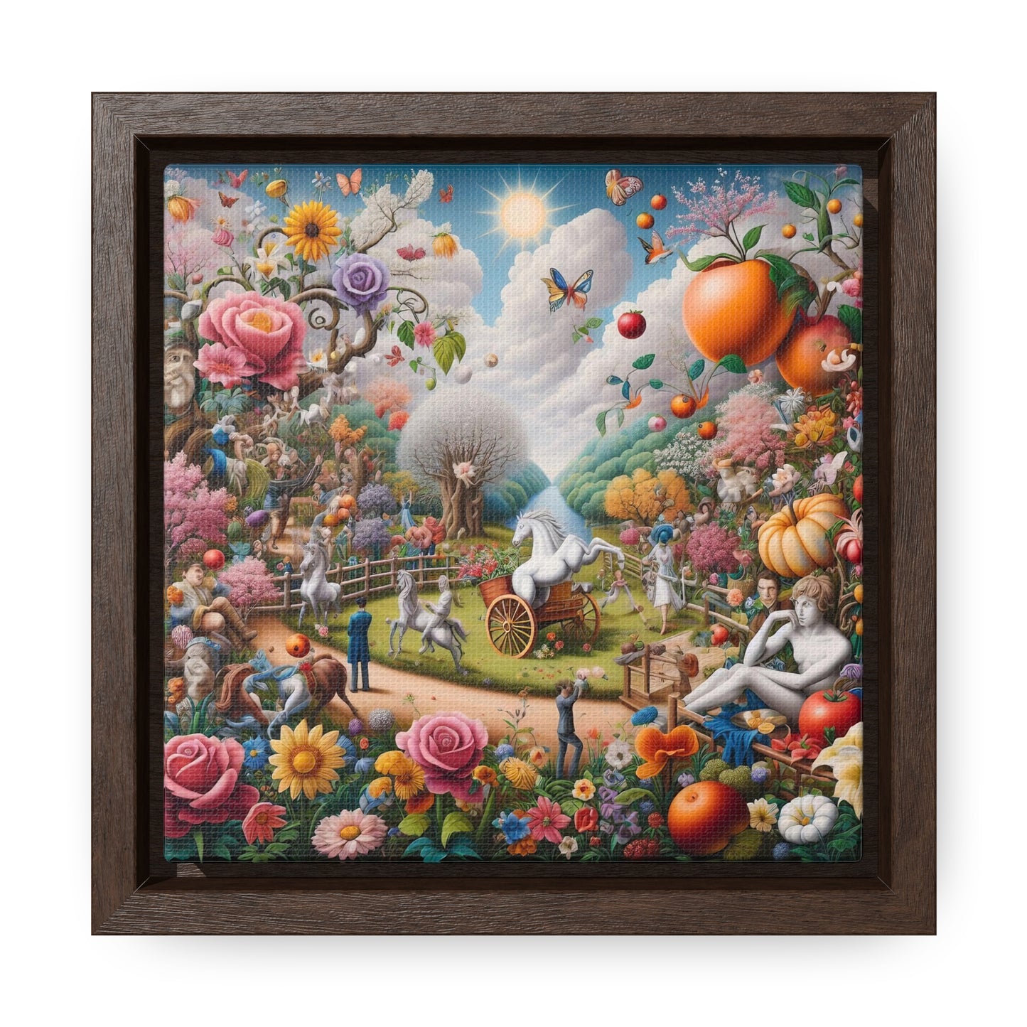 Framed Gallery Canvas Wrap - Spring 8