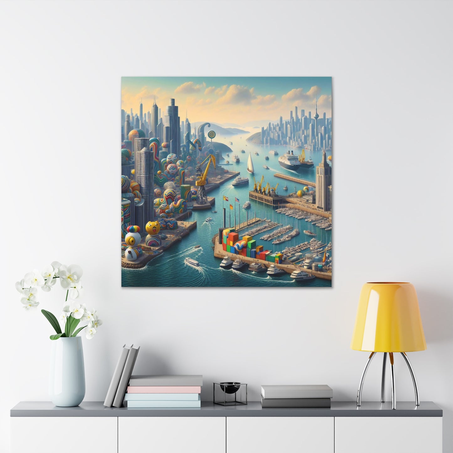 Canvas Gallery Wrap - Harbor 17