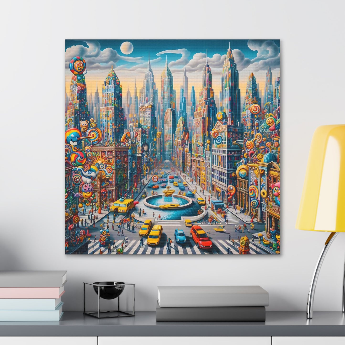 Canvas Gallery Wrap - City 4