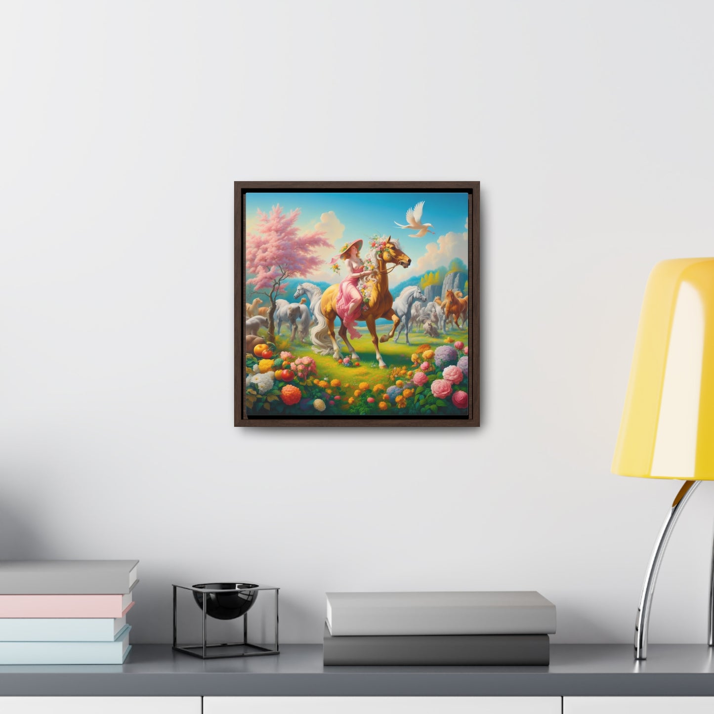 Framed Gallery Canvas Wrap - Spring 41