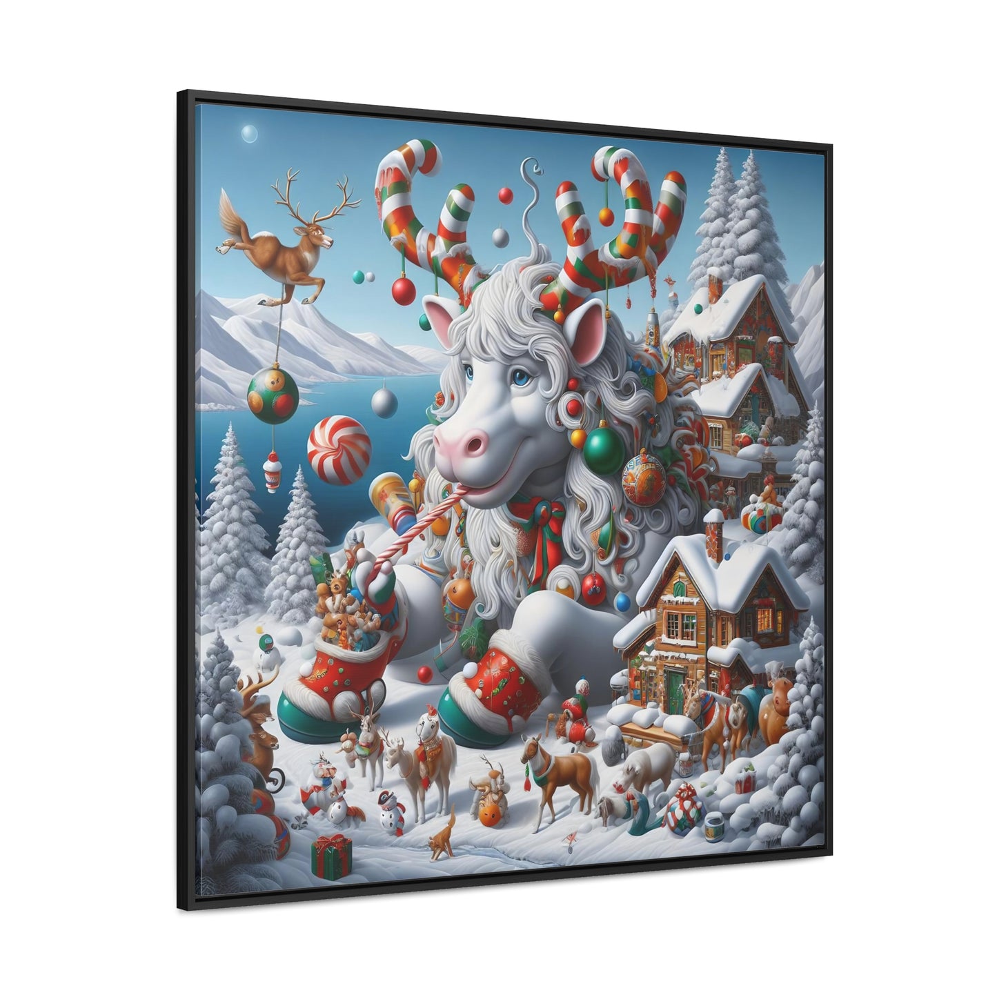 Framed Gallery Canvas Wrap - Winter 105