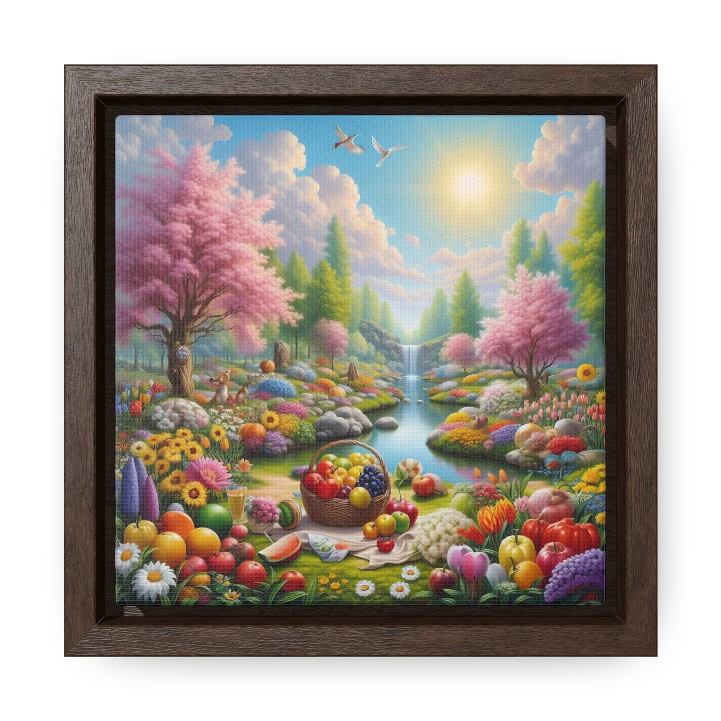 Framed Gallery Canvas Wrap - Spring 46