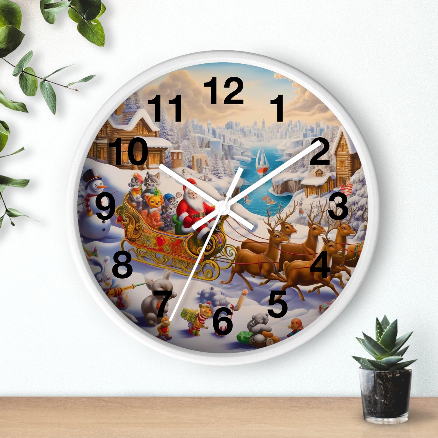 Wall Clock - Winter 112