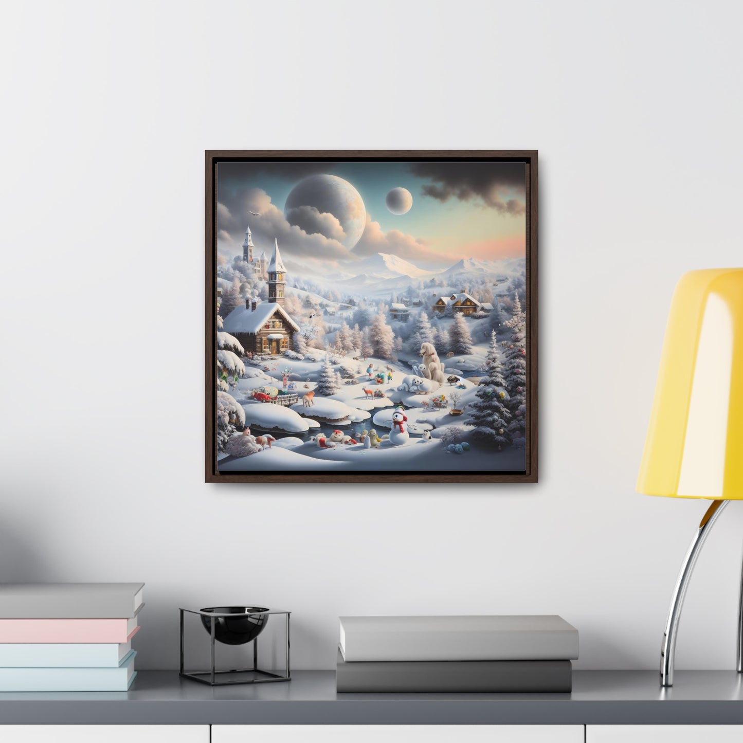 Framed Gallery Canvas Wrap - Winter 104