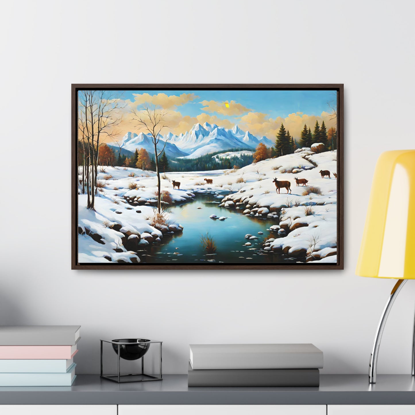 Framed Canvas Gallery Wrap - Winter 2003