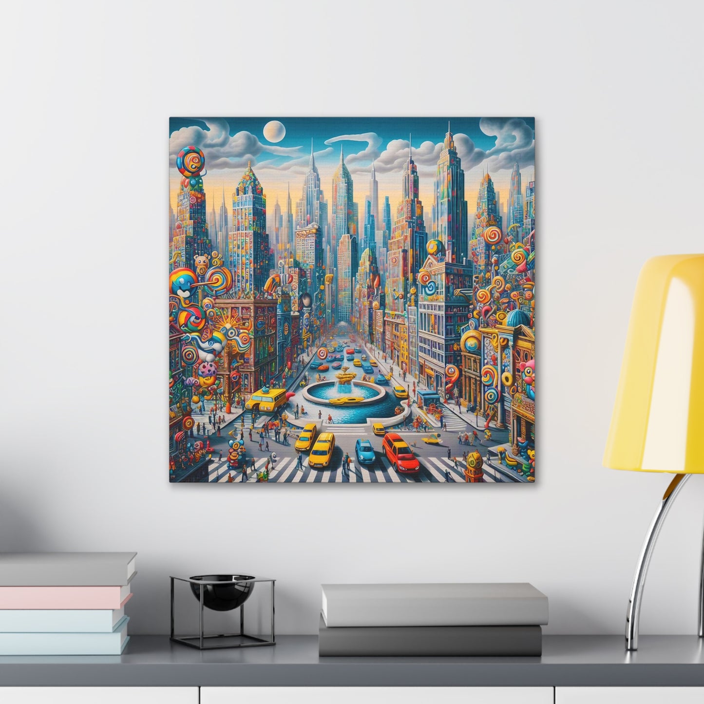 Canvas Gallery Wrap - City 4