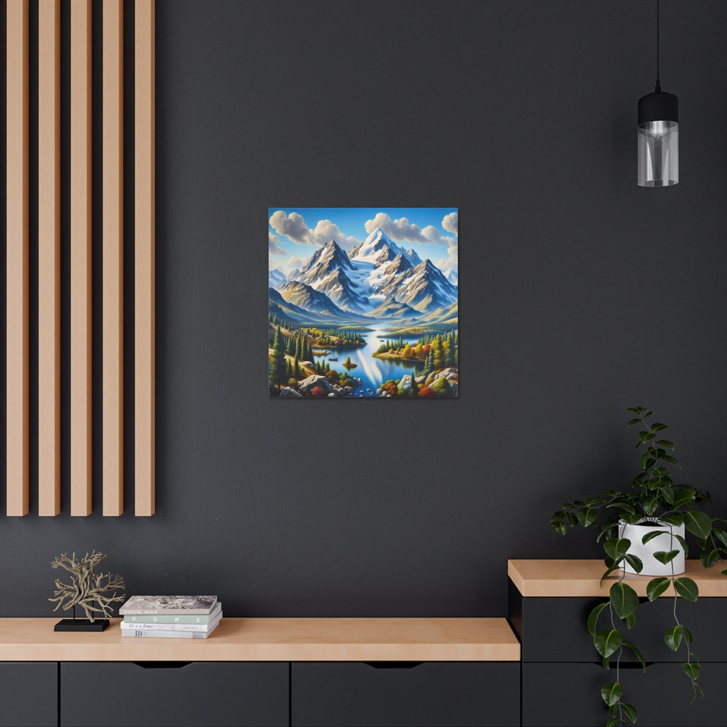 Canvas Gallery Wrap - Mountains 1