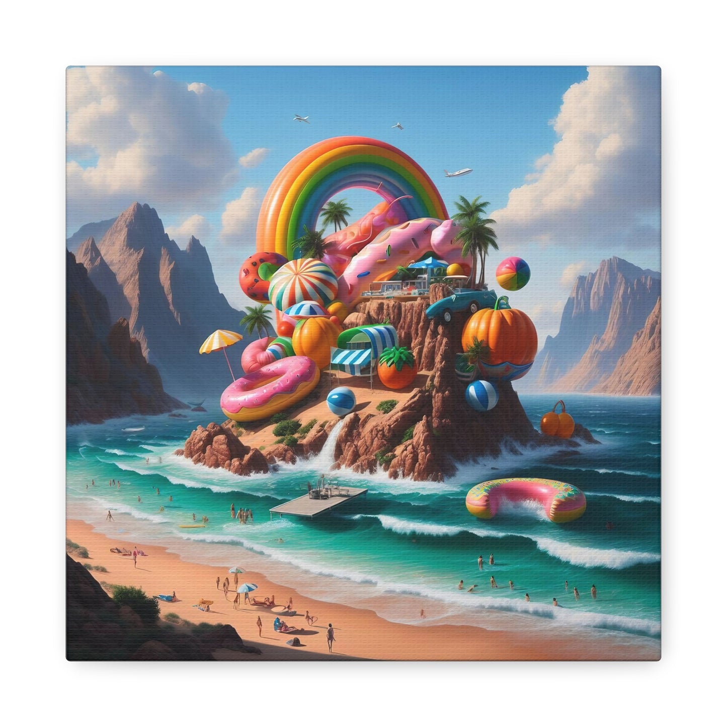 Canvas Gallery Wrap - Beach 21