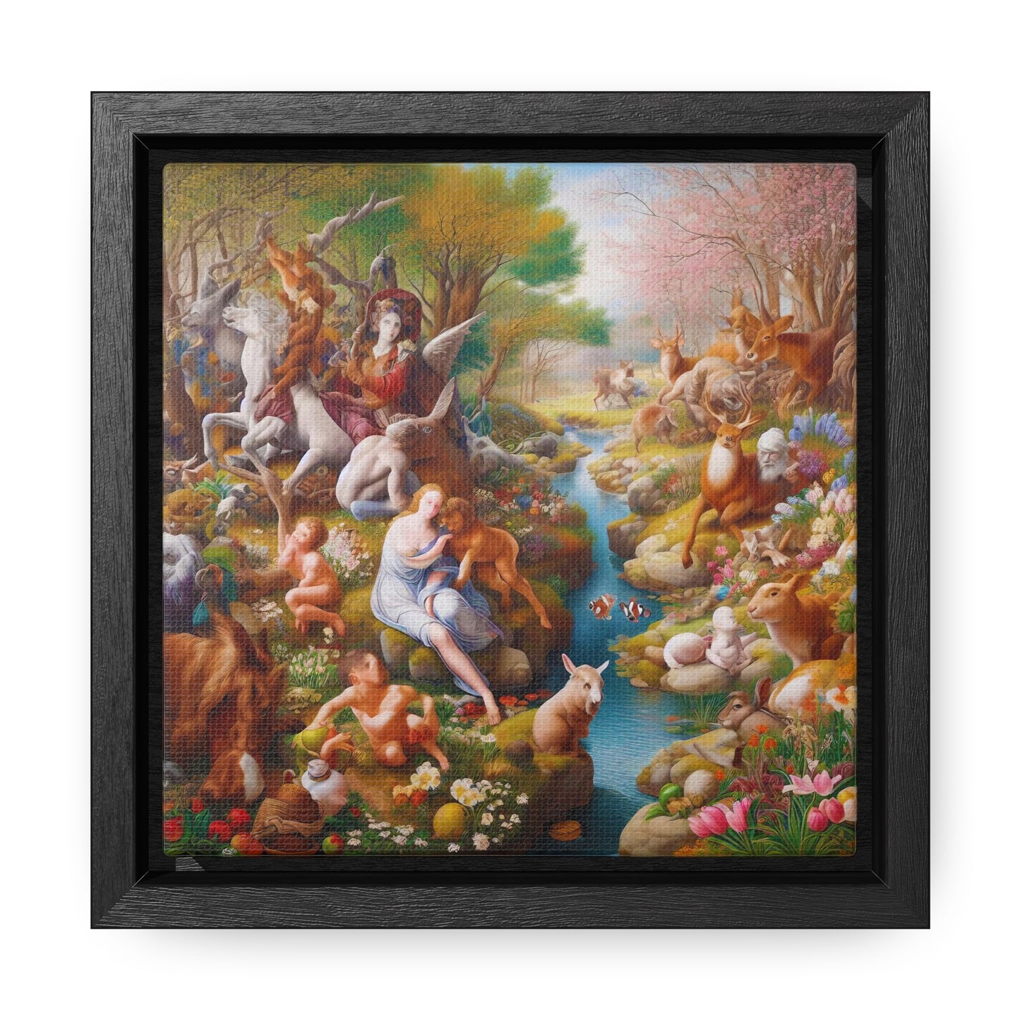 Framed Gallery Canvas Wrap - Spring 111