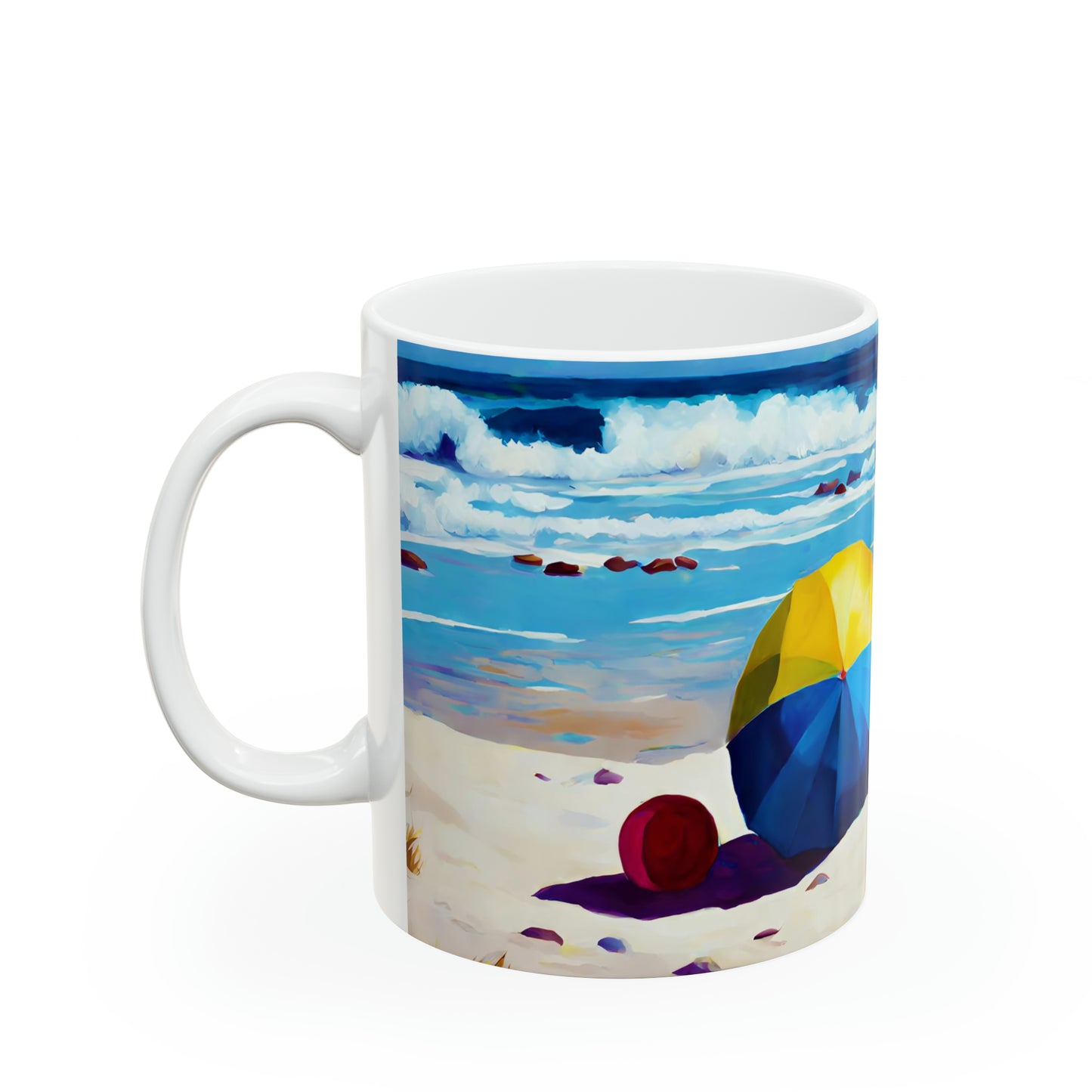 Ceramic Mug 11oz - Beach 2017