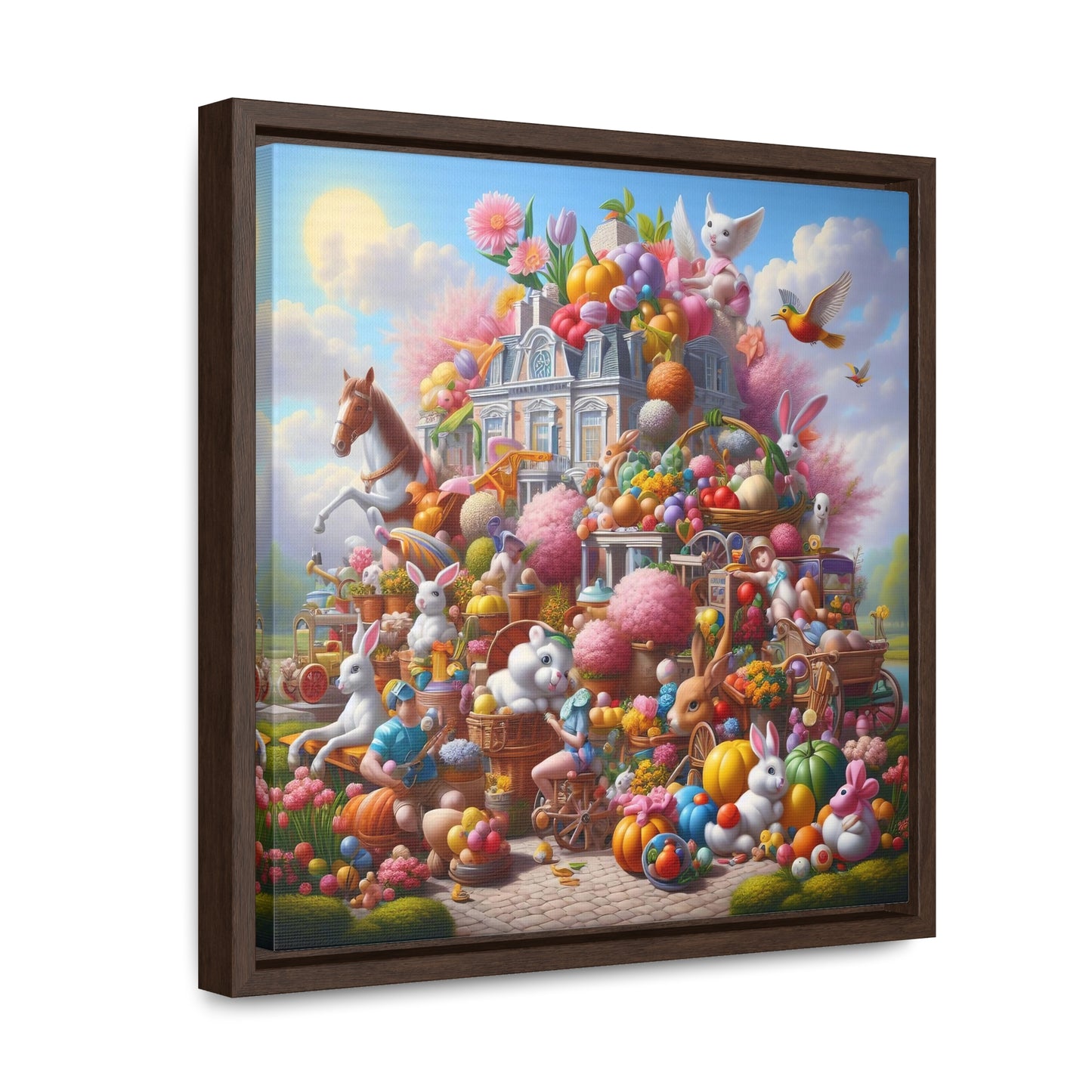 Framed Gallery Canvas Wrap - Spring 14