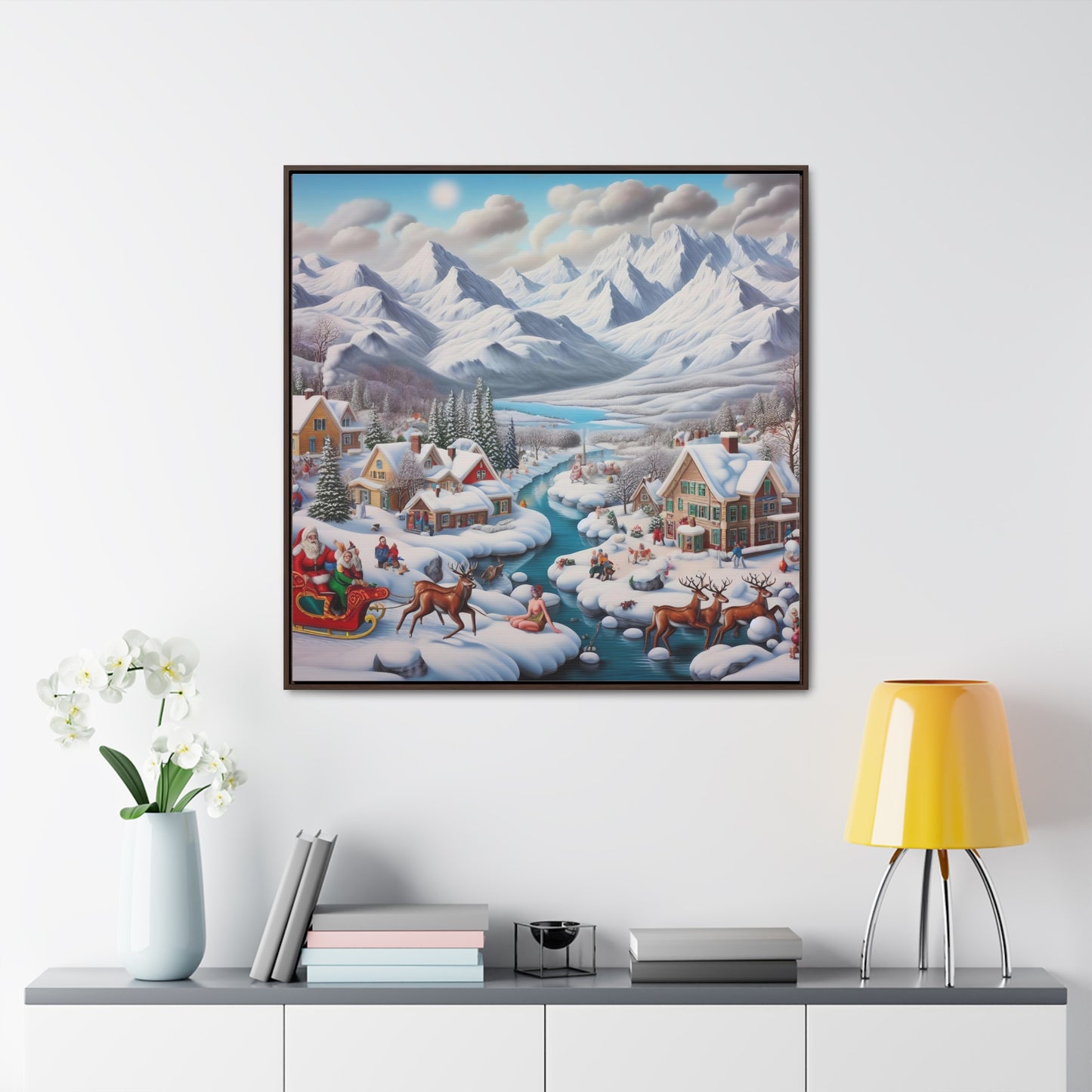 Framed Gallery Canvas Wrap - Winter 109