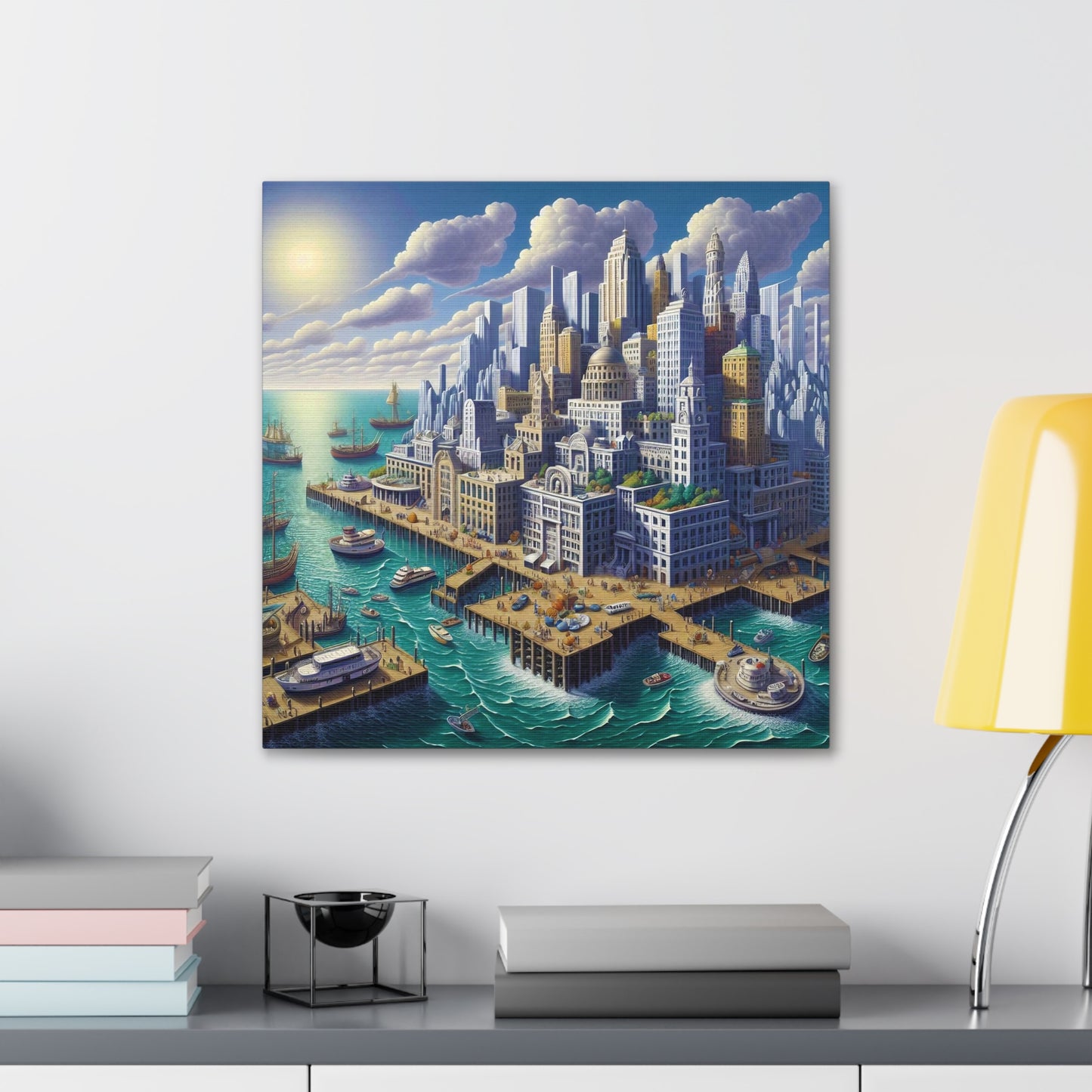 Canvas Gallery Wrap - Harbor 1