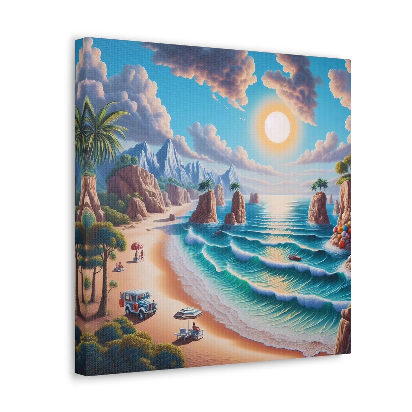 Canvas Gallery Wrap - Beach 4