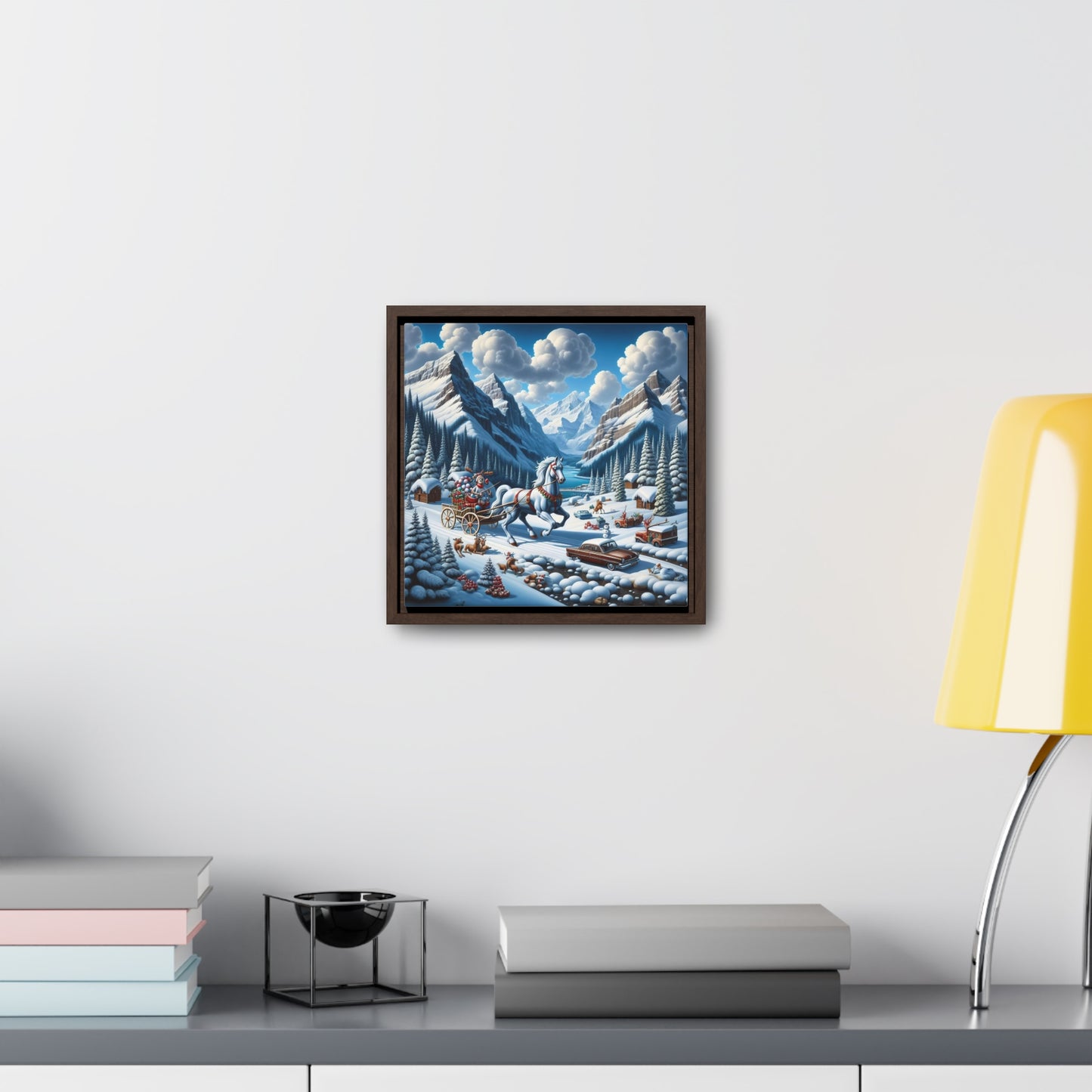 Framed Gallery Canvas Wrap - Winter 107