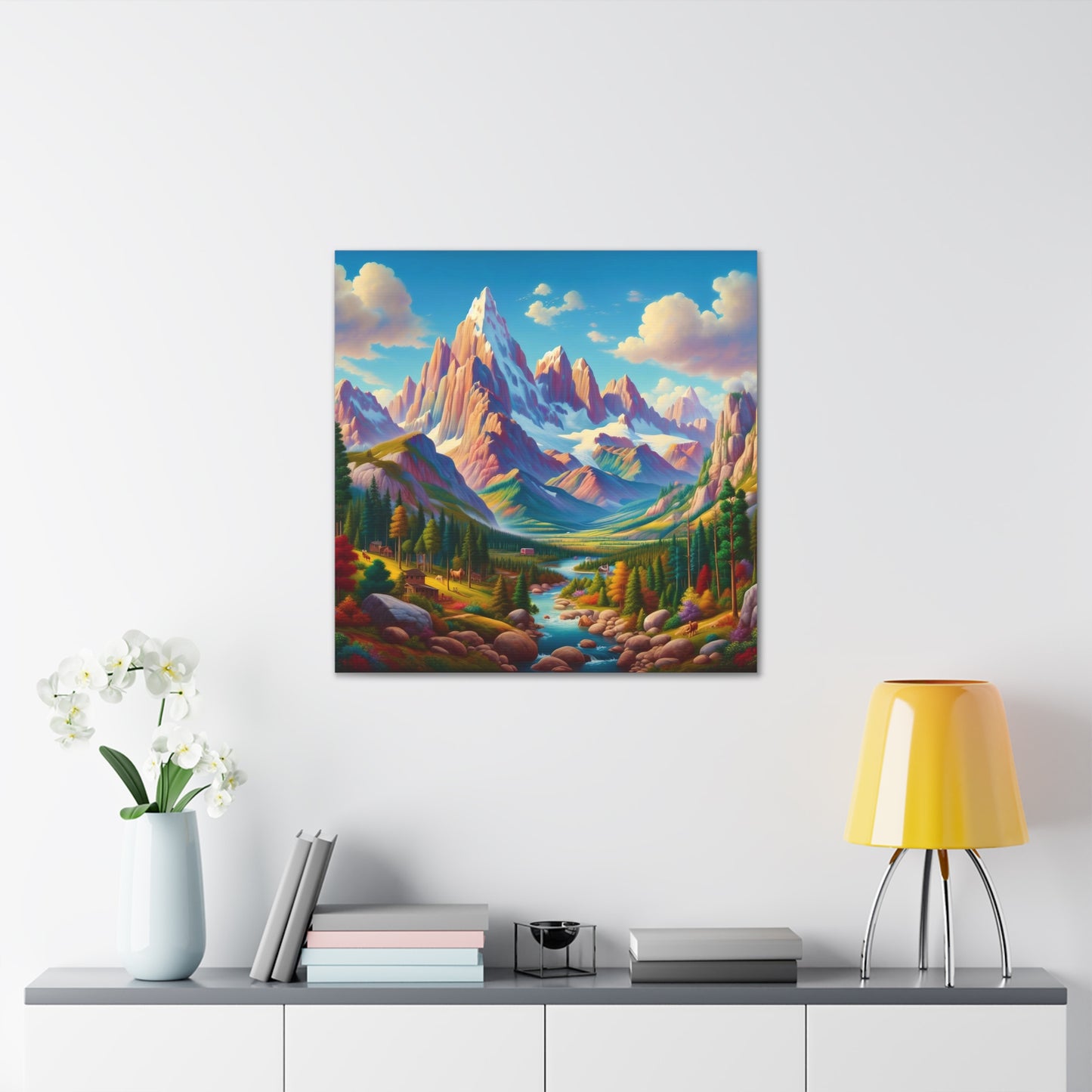 Canvas Gallery Wrap - Mountains 4