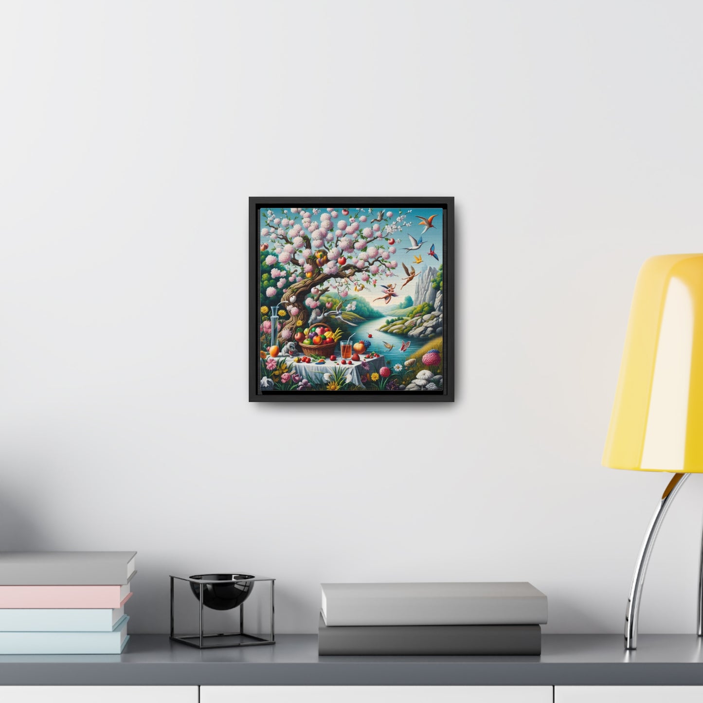 Framed Gallery Canvas Wrap - Spring 36