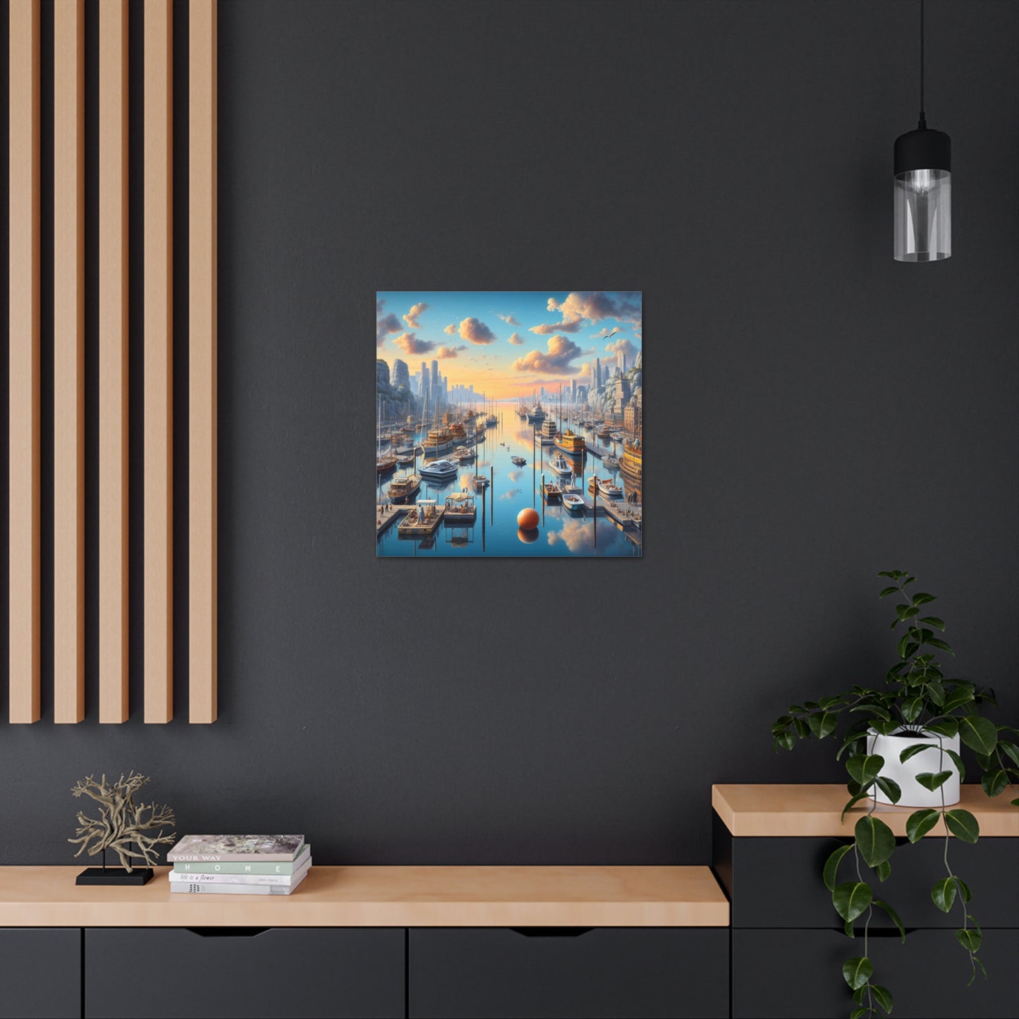 Canvas Gallery Wrap - Harbor 21