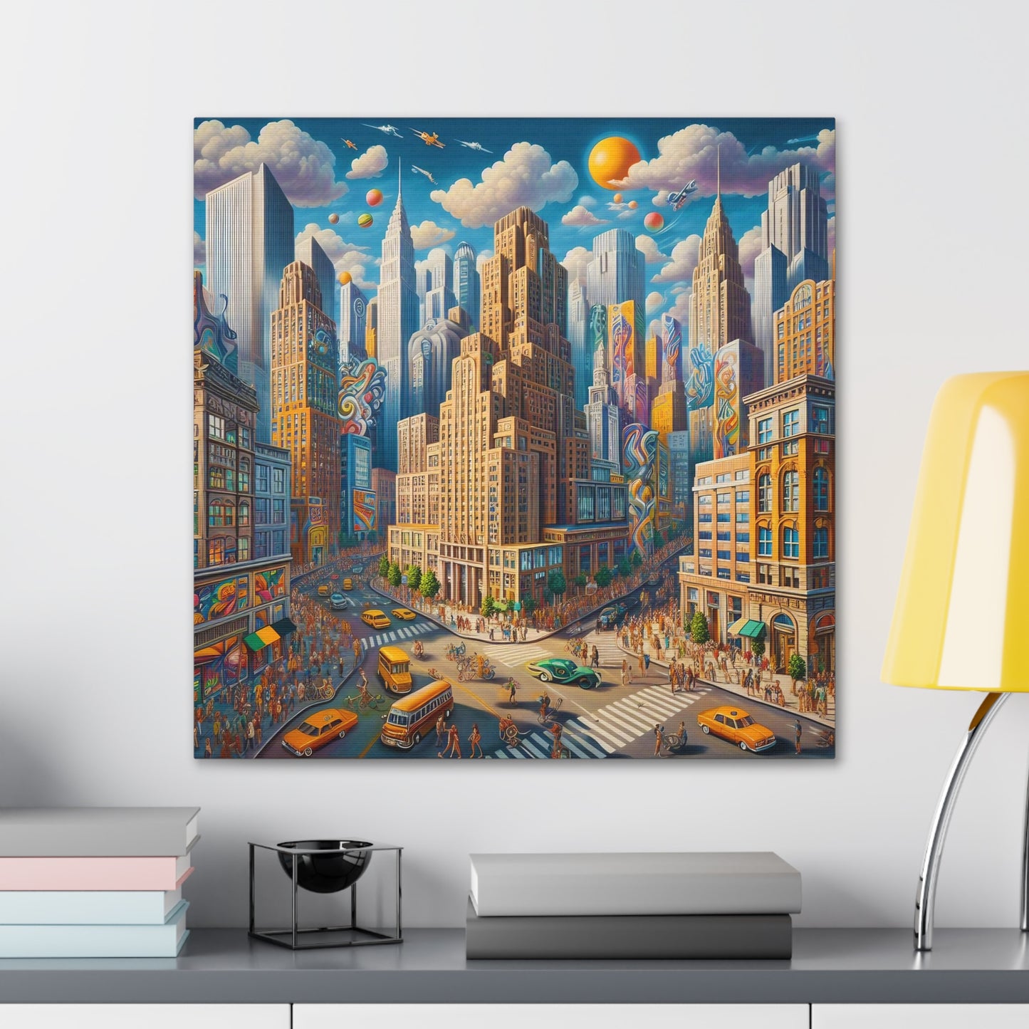 Canvas Gallery Wrap - City 6