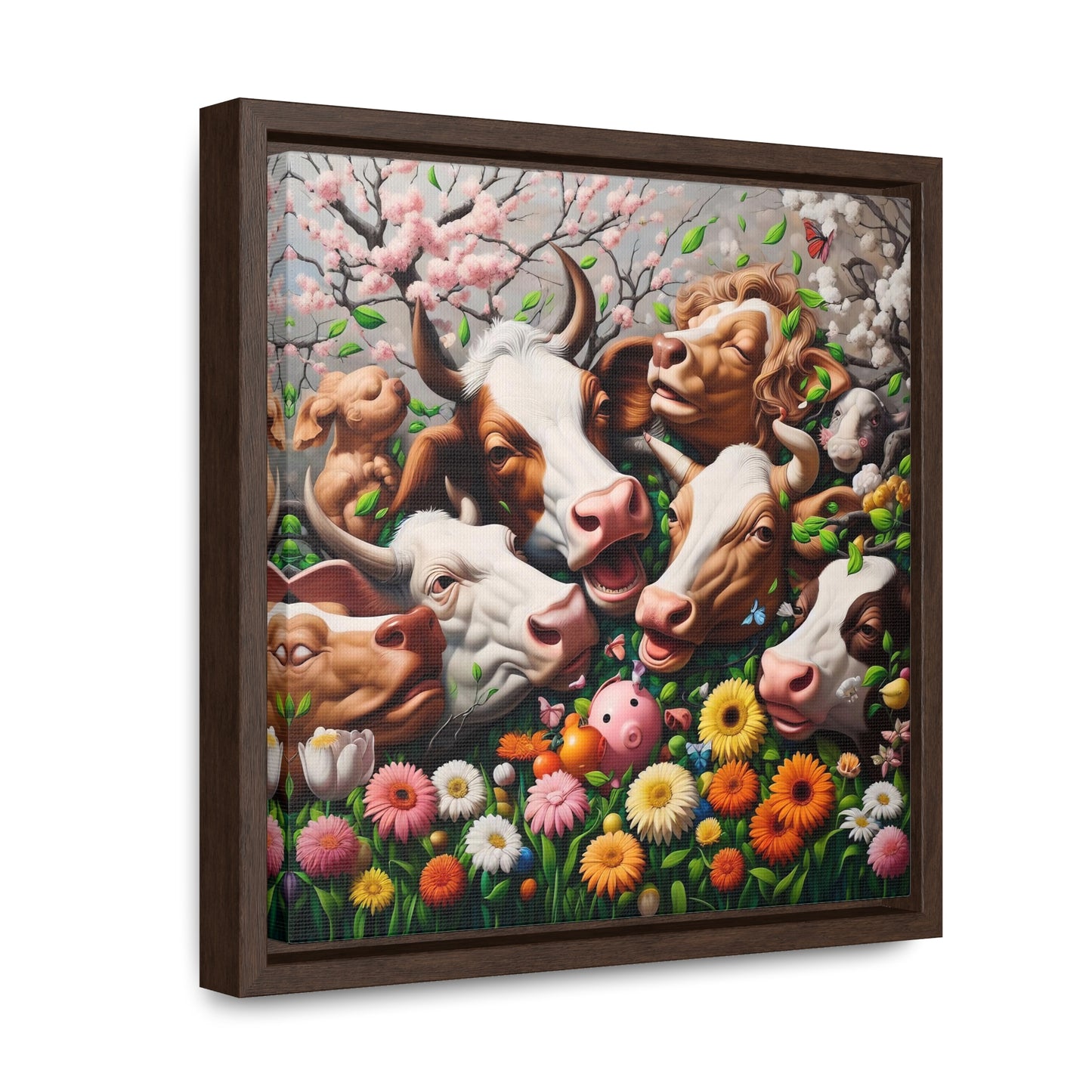 Framed Gallery Canvas Wrap - Spring 120