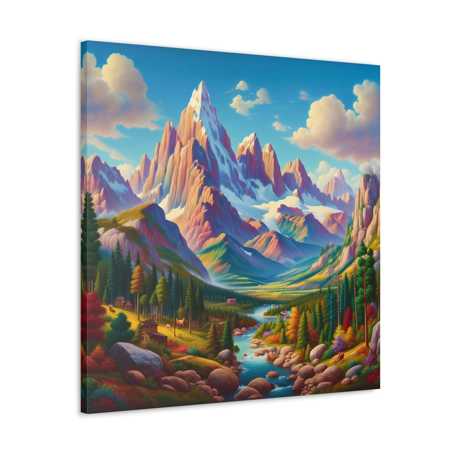 Canvas Gallery Wrap - Mountains 4