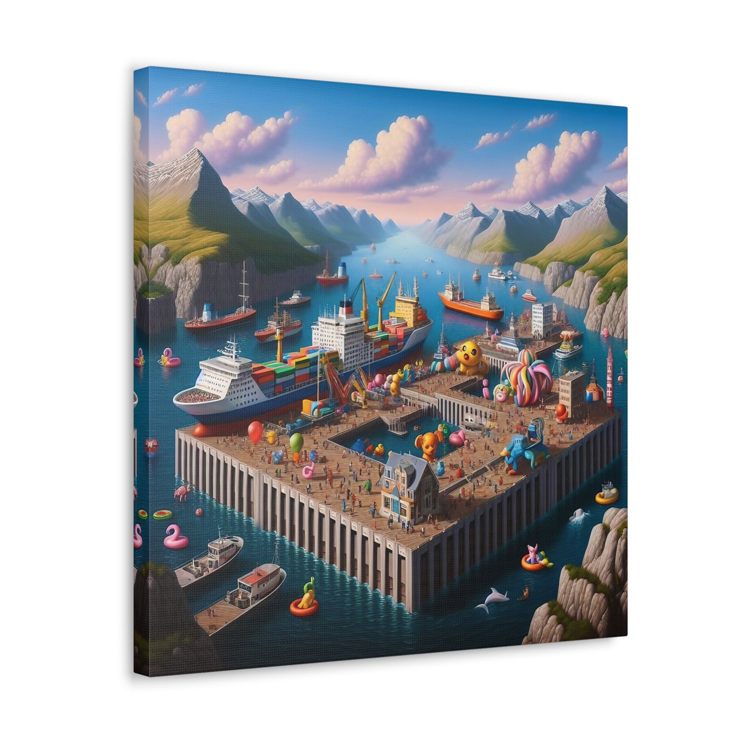 Canvas Gallery Wrap - Harbor 13