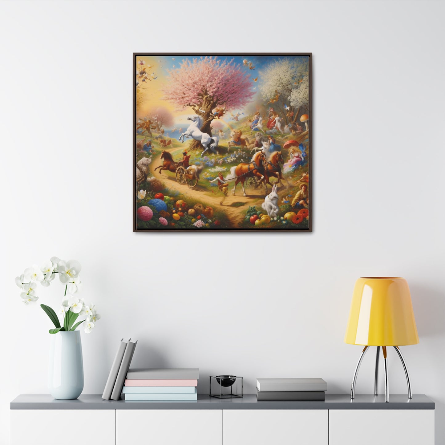 Framed Gallery Canvas Wrap - Spring 125