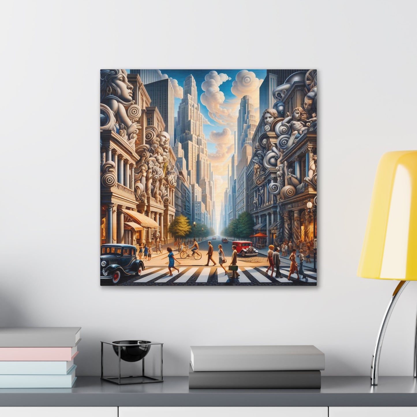 Canvas Gallery Wrap - City 2