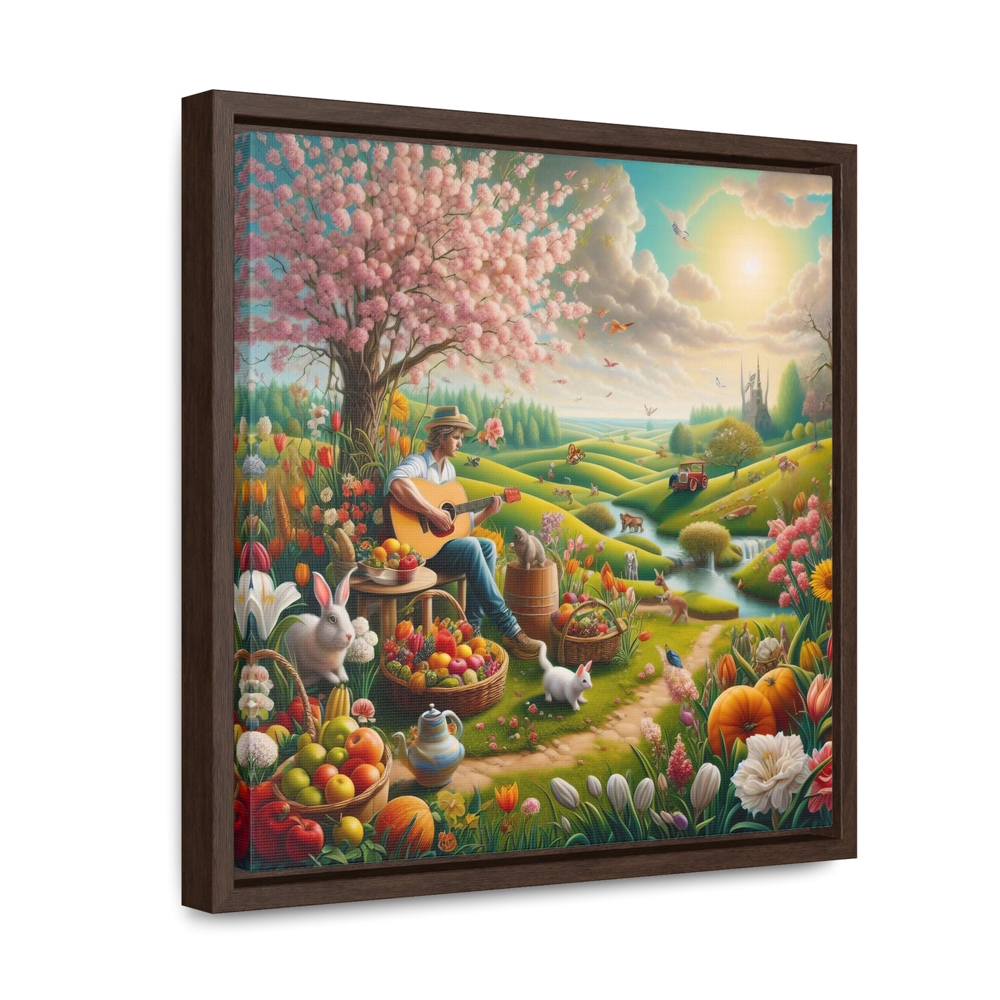 Framed Gallery Canvas Wrap - Spring 49