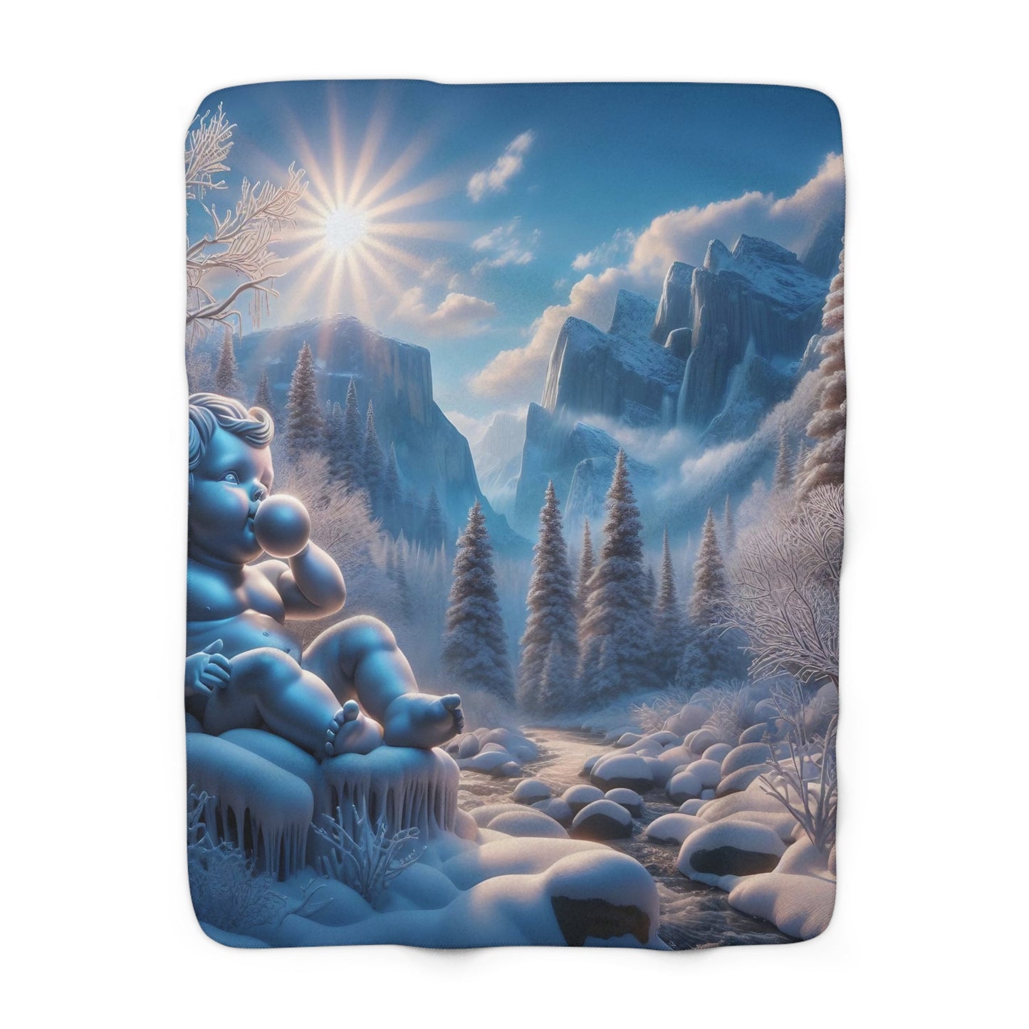 Sherpa Fleece Blanket - Winter 119