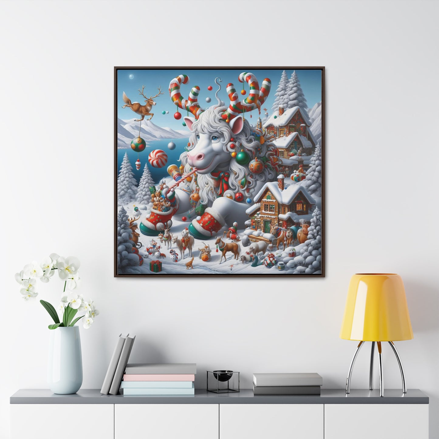 Framed Gallery Canvas Wrap - Winter 105