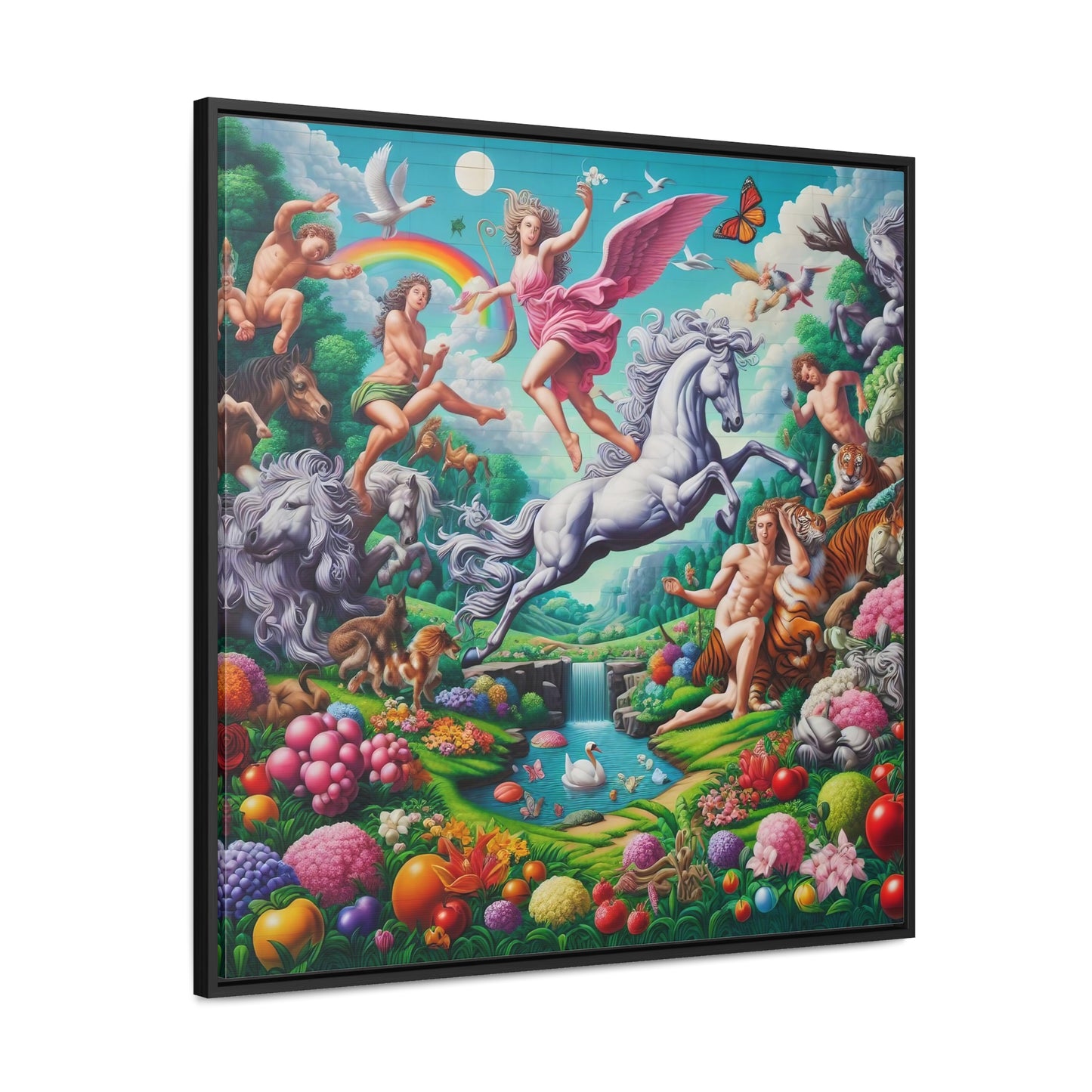 Framed Gallery Canvas Wrap - Spring 113