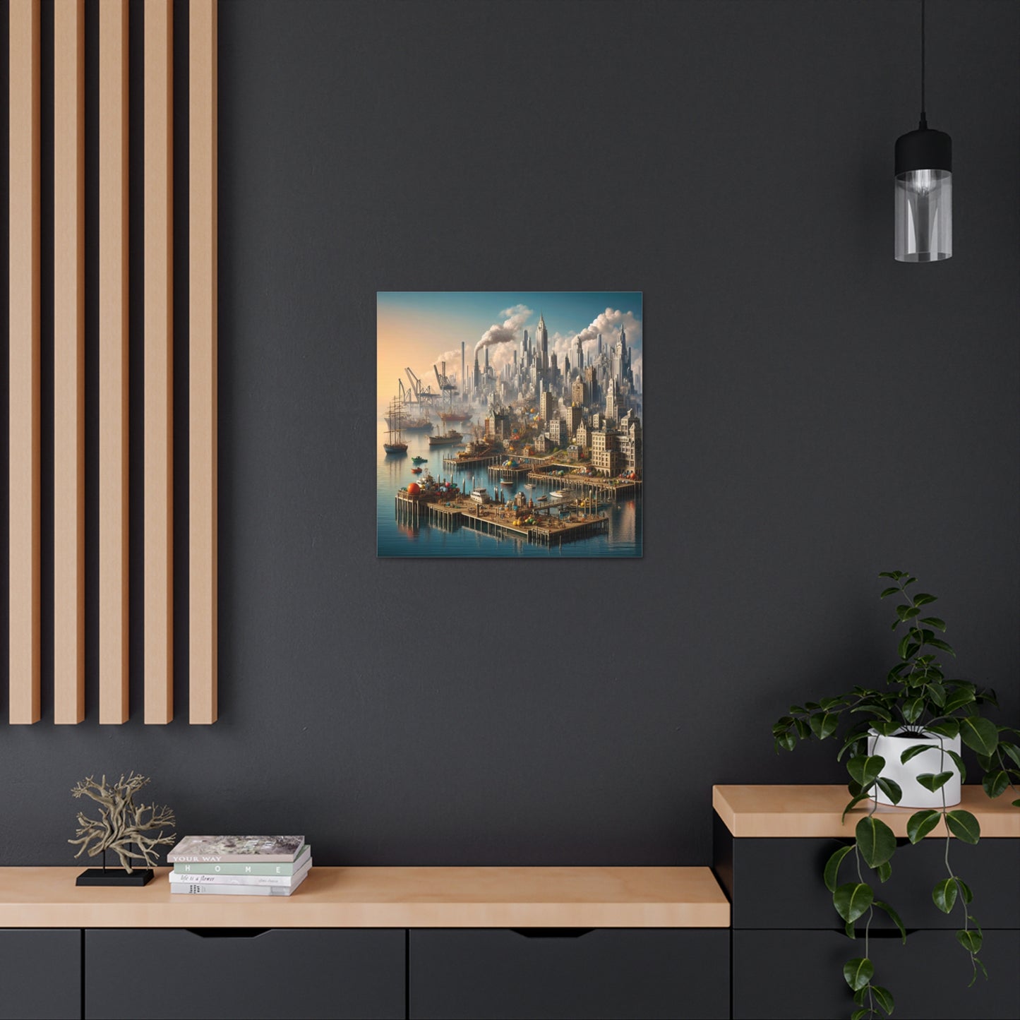 Canvas Gallery Wrap - Harbor 25