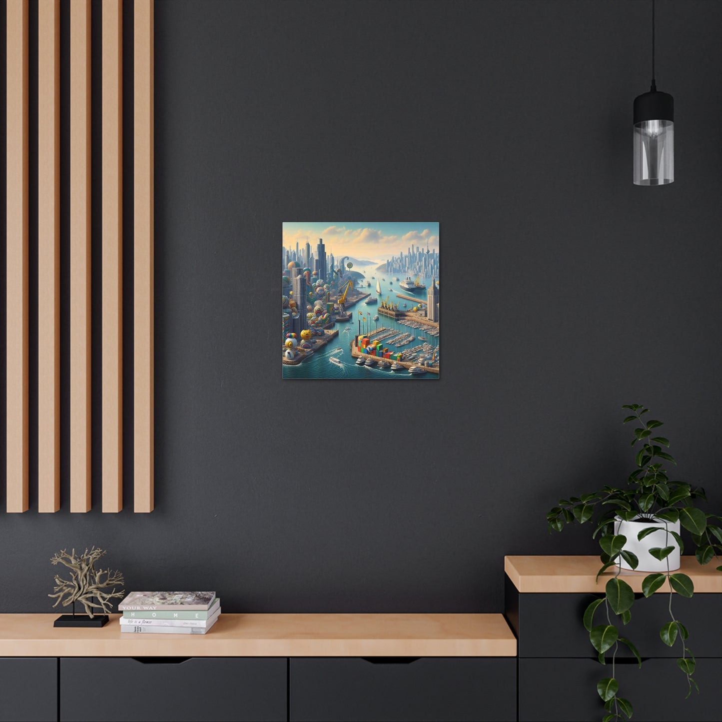 Canvas Gallery Wrap - Harbor 17