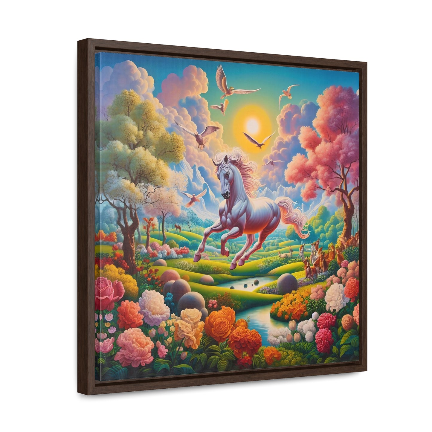 Framed Gallery Canvas Wrap - Spring 37