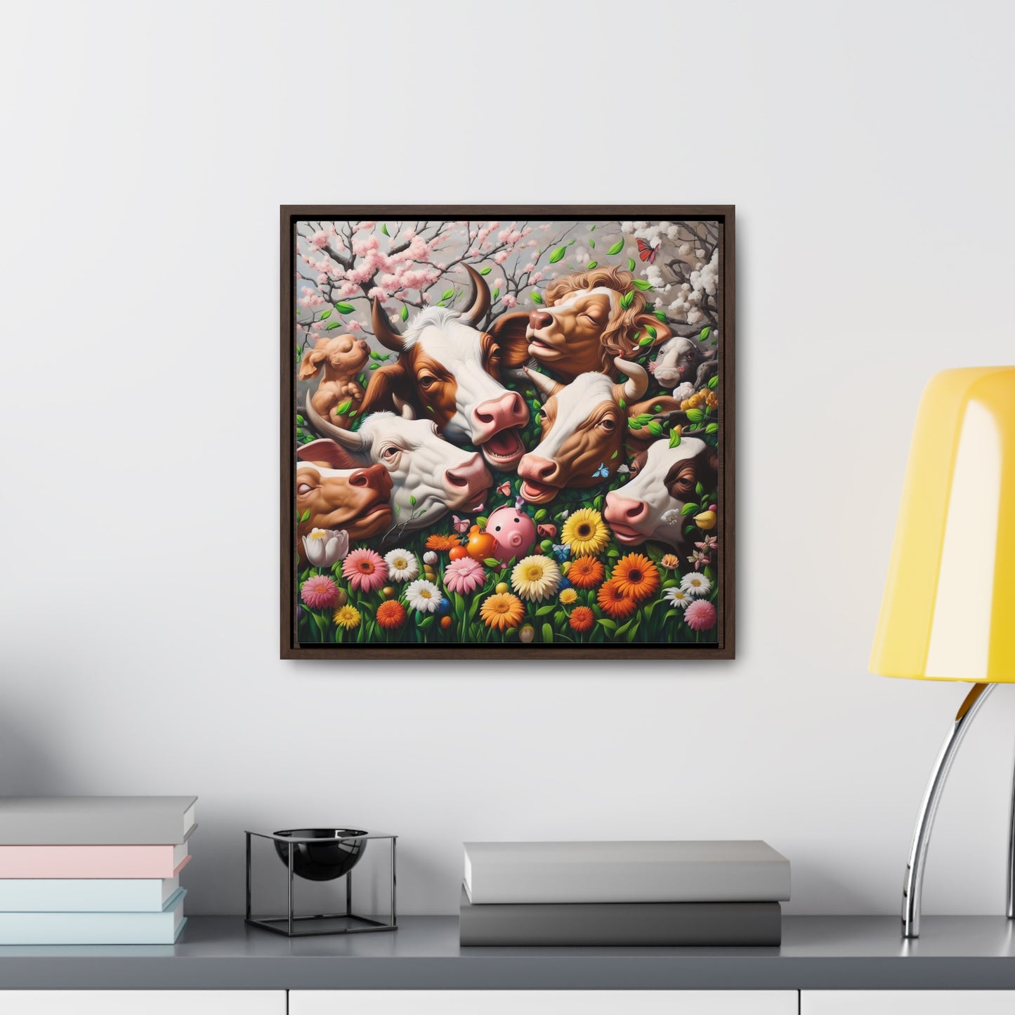 Framed Gallery Canvas Wrap - Spring 120