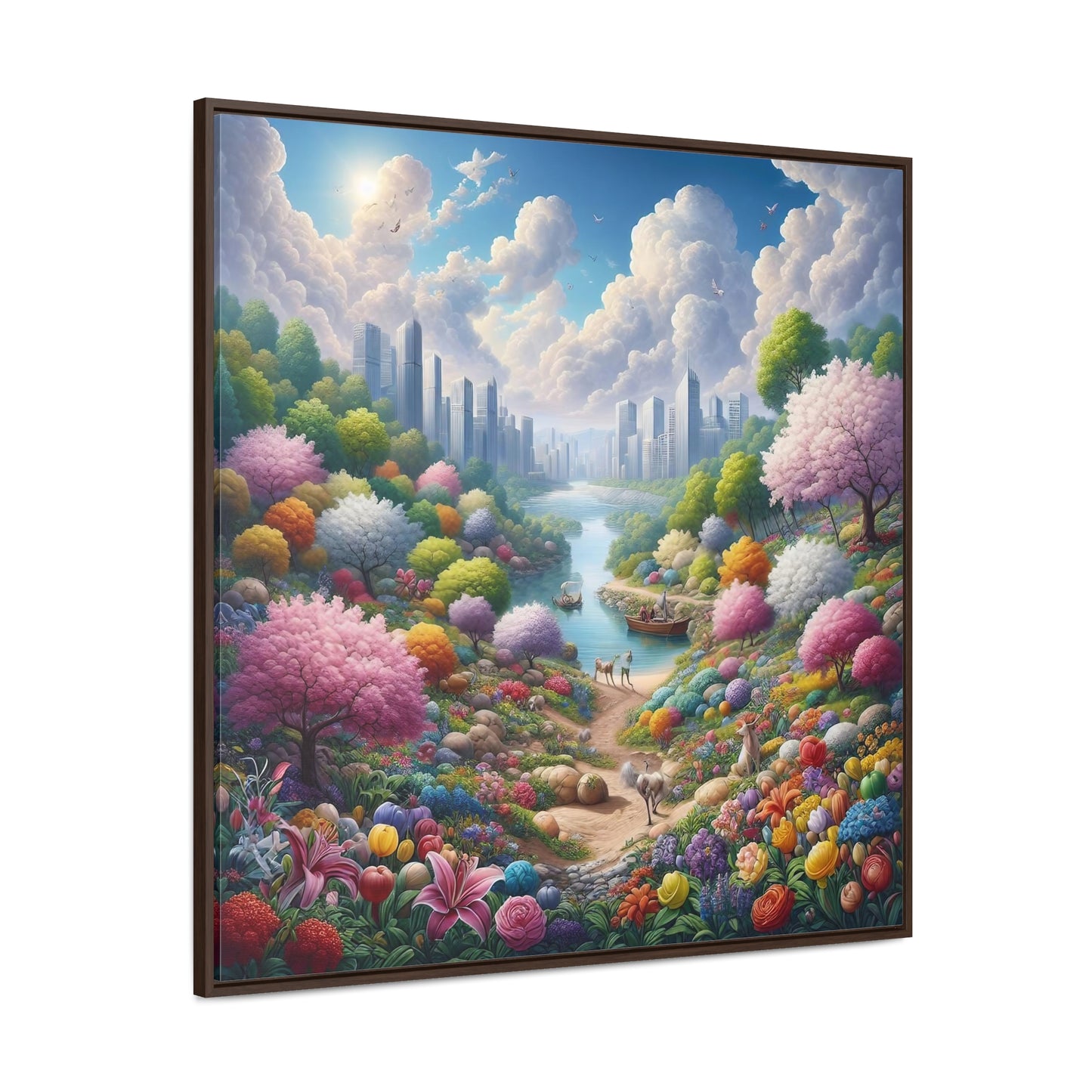 Framed Gallery Canvas Wrap - Spring 11