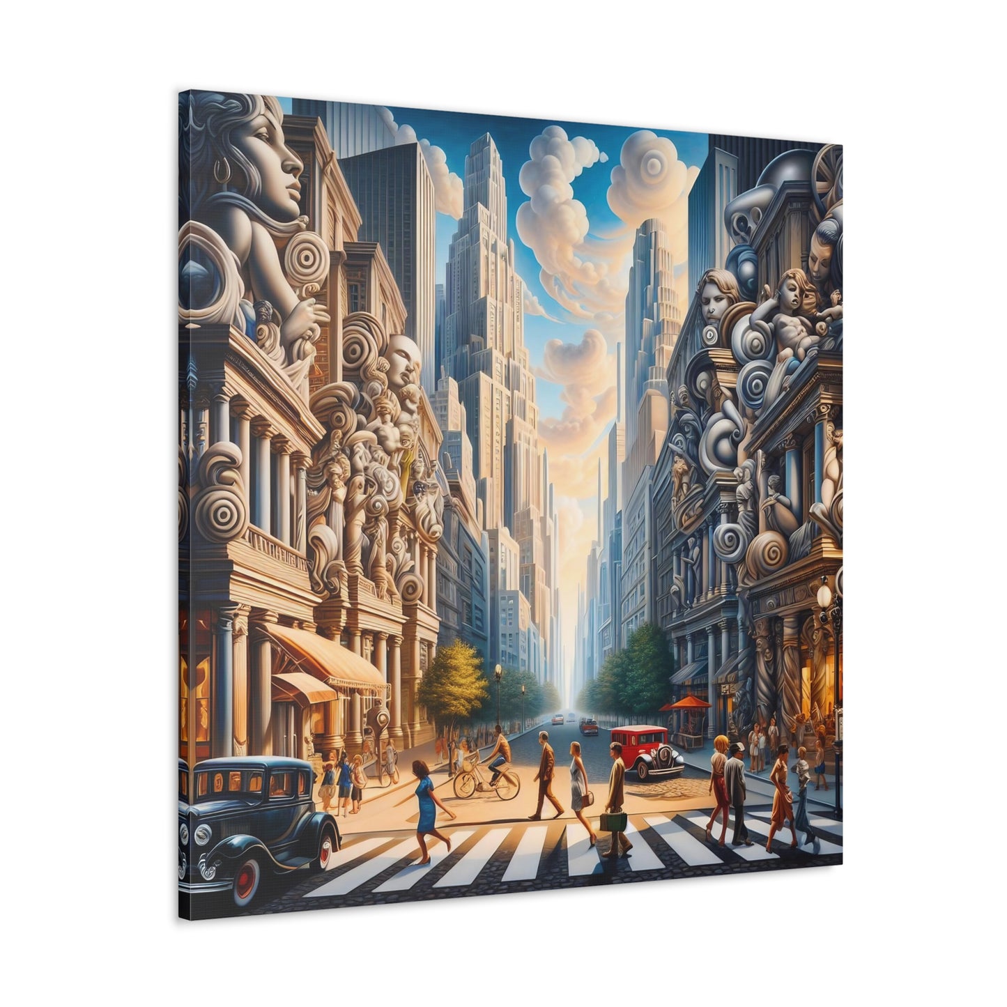 Canvas Gallery Wrap - City 2