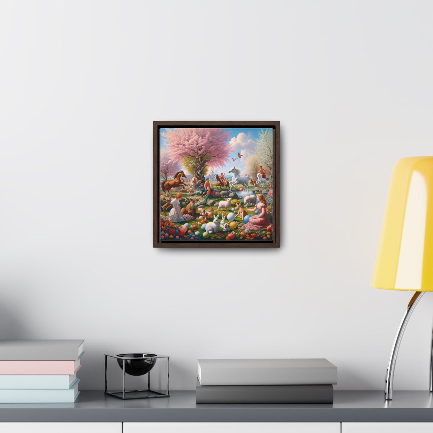 Framed Gallery Canvas Wrap - Spring 43