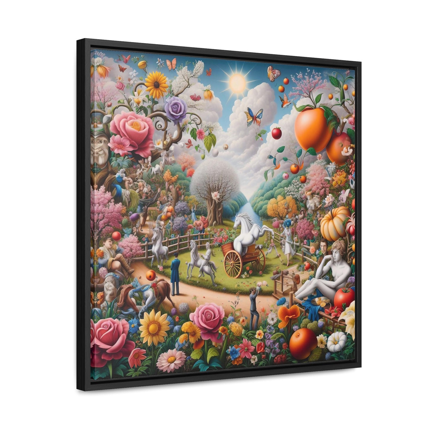 Framed Gallery Canvas Wrap - Spring 8