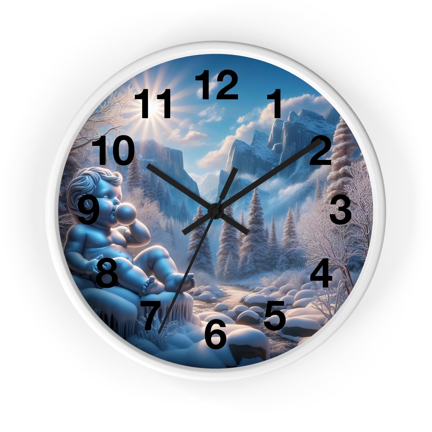 Wall Clock - Winter 119