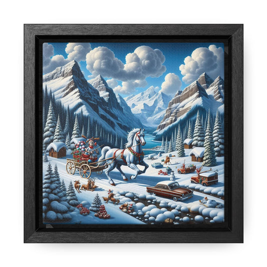 Framed Gallery Canvas Wrap - Winter 107