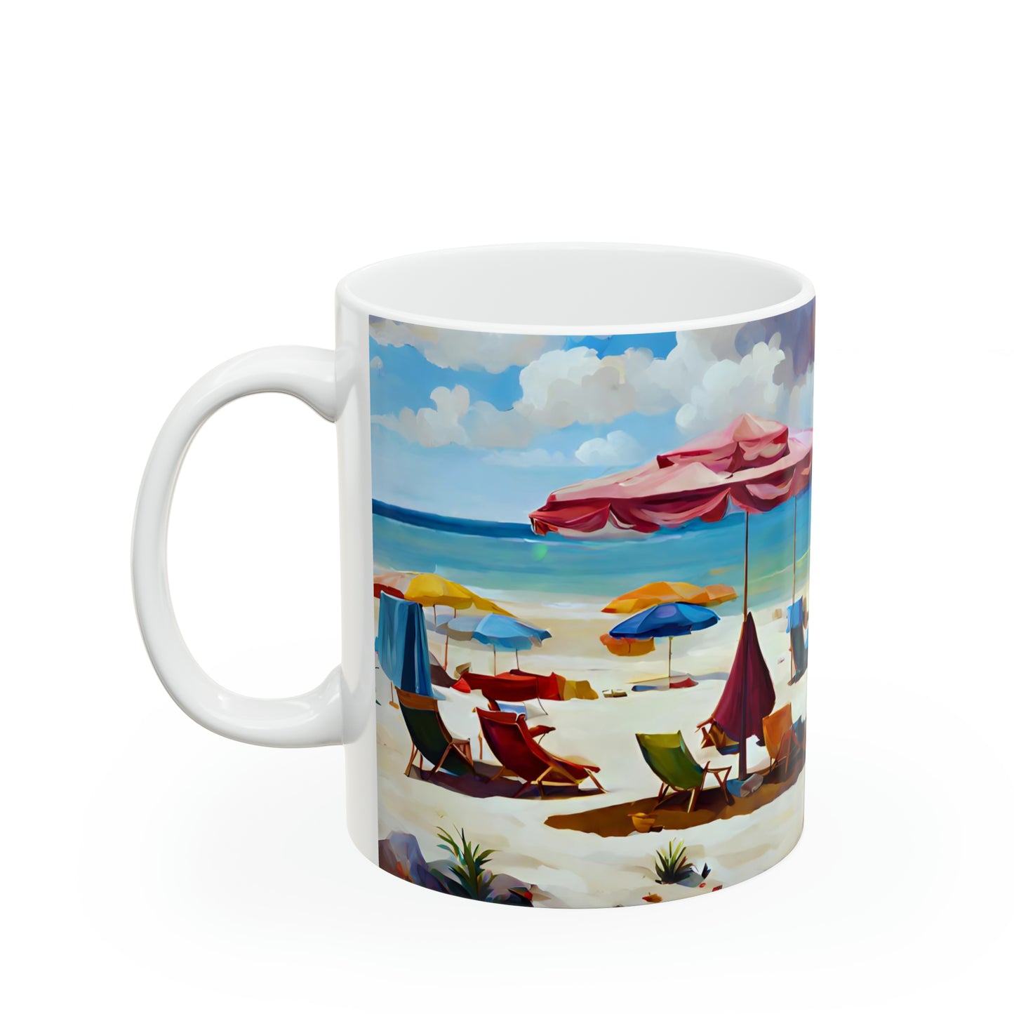 Ceramic Mug 11oz - Beach 2014